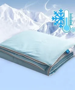 Cooling Blanket, Cooling Comforter, Lightweight Summer Quilt with Double Side Cold & Cooling Fabric