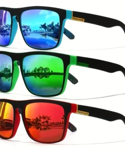 Retro Polarized Sunglasses UV400 Protection, For Men & Women,