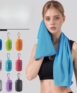 Cooling Neck & Face Towel, Ice Towel for Sports, Golf, Hiking, Construction & Hot Weather